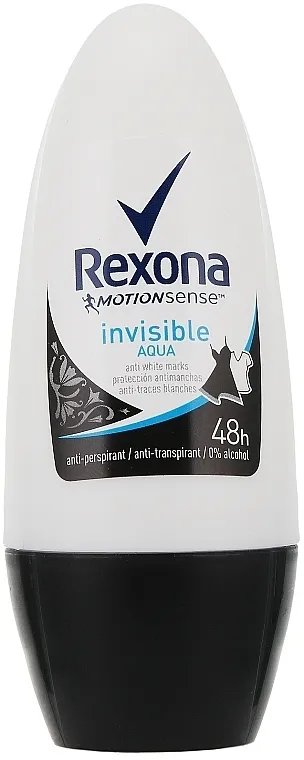 Rexona Deodorant Roll Roll-on dezodorans "Invisible Aqua"