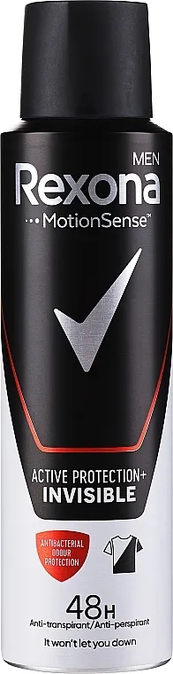 Rexona Men Active Protection+ 48H Anti-Perspirant Spray Dezodorans u spreju za crnu i bijelu boju