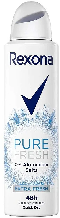 Rexona Pure Fresh 48H Extra Fresh Deodorant Spray Sprej dezodorans bez aluminijuma