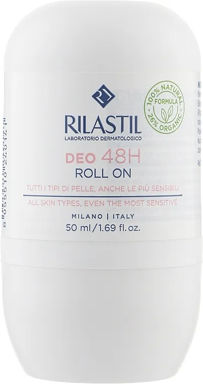 Rilastil Deo 48H Roll On Roll-on dezodorans-antiperspirant "48 h zaštite"