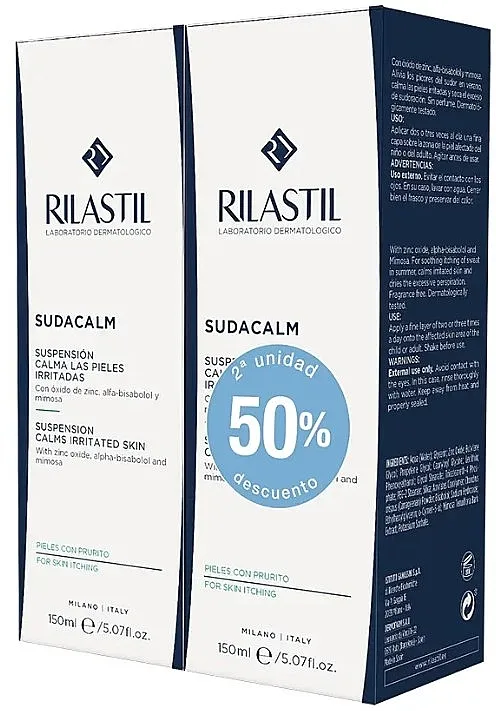 Rilastil Sudacalm (susp/2x150ml) Komplet