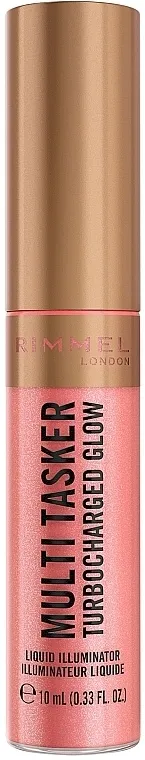 Rimmel Multi Tasker Turbocharged Glow Liquid Illuminator Highlighter u tečnom stanju