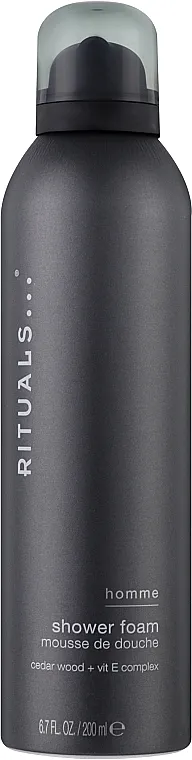 Rituals Homme Foaming Shower Gel Cedar Wood + Vit-E Complex Set