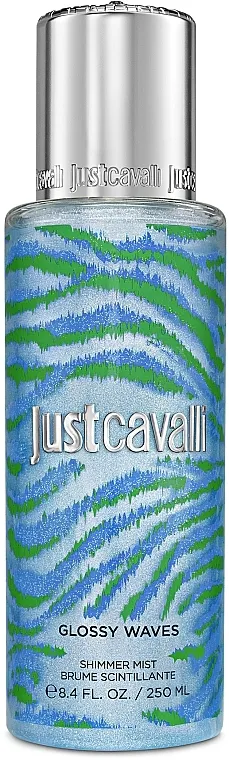 Roberto Cavalli Just Cavalli Glossy Waves Shimmer Mist Mist-šimer za telo "Sjajni talasi"