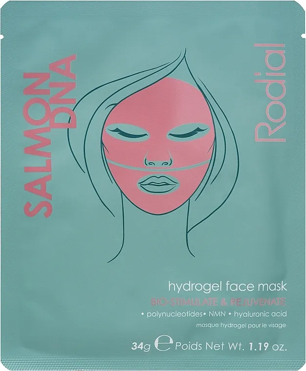 Rodial Salmon DNA Hydrogel Face Mask Hidrogelska maska za lice