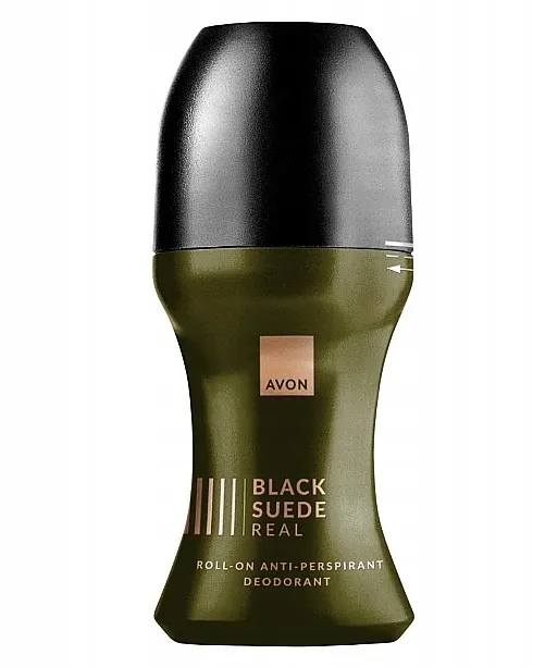 Roll-on dezodorant-antiperspirant Avon Black Suede Real