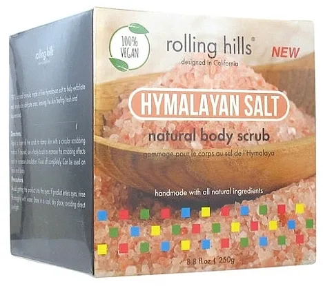 Rolling Hills Gommage Corps Naturel Scrub za tijelo "Himalajska sol"