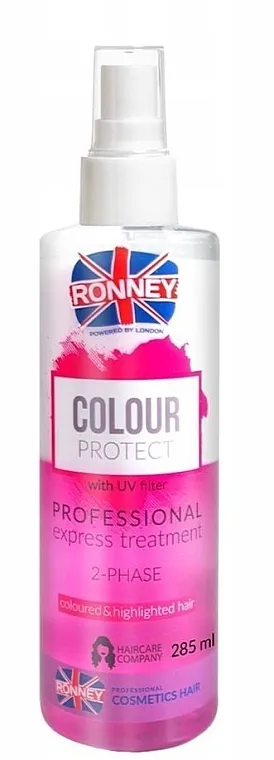 Ronney Color Protect Professional Express Treatment 2-Phase Dvofazni mist za obojenu kosu