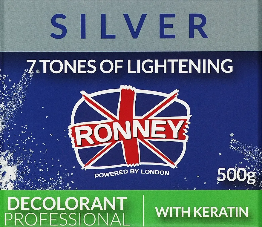 Ronney Dust Free Bleaching Powder With Keratin Puder za posvetljivanje kose sa keratinom