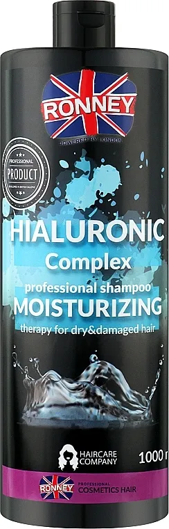 Ronney Hyaluronic Complex Moisturizing Szampoo Šampon s hijaluronskom kiselinom za suhu i oštećenu kosu