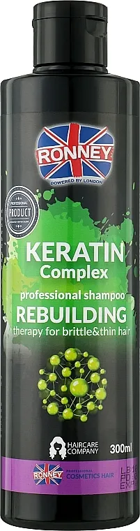 Ronney Keratin Complex Rebuilding Shampoo Šampon za tanku i lomljivu kosu s keratinom