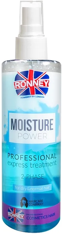 Ronney Moisture Power Professional Express Treatment 2-Phase Dvofazni hidratantni mist za suhu i normalnu kosu