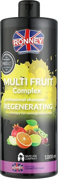 Ronney Multi Fruit Complex Regenerating Shampoo Revitalizirajući šampon za oštećenu i suhu kosu