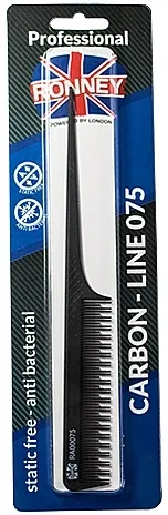 Ronney Professional Carbon Comb Line 075 Češalj, 216 mm