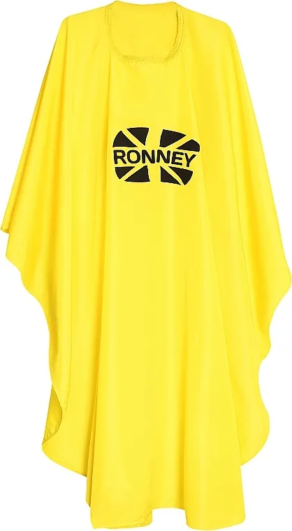 Ronney Professional Cutting Cape Frizerski ogrtač, žuti