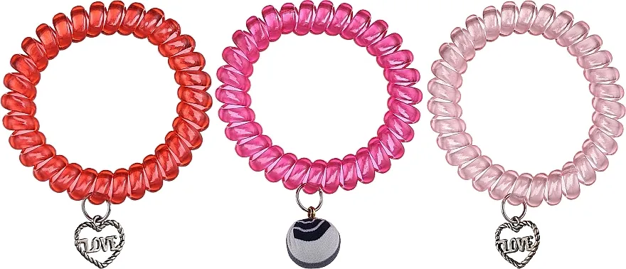 Ronney Professional Funny Ring Bubble Gumice za kosu, 5,5 cm, varijanta 93