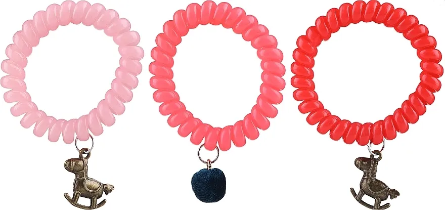 Ronney Professional Funny Ring Bubble Gumice za kosu, 5,5 cm, varijanta 22