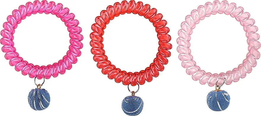 Ronney Professional Funny Ring Bubble Gumice za kosu, 5,5 cm, varijanta 35