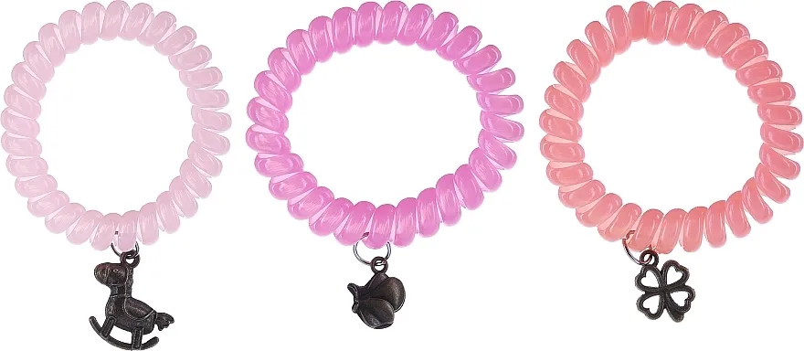 Ronney Professional Funny Ring Bubble Gumice za kosu, 5,5 cm, verzija 77