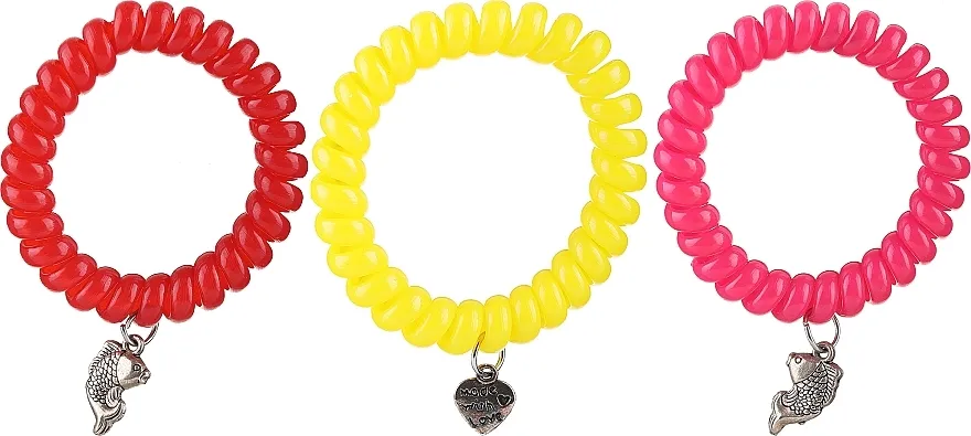 Ronney Professional Funny Ring Bubble Gumice za kosu, 5,5 cm, verzija 62