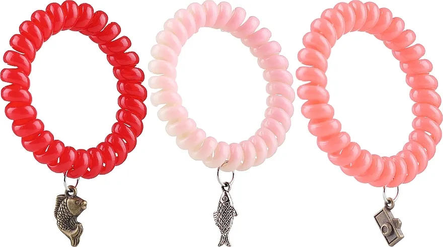 Ronney Professional Funny Ring Bubble Gumice za kosu, 5,5 cm, varijanta 20