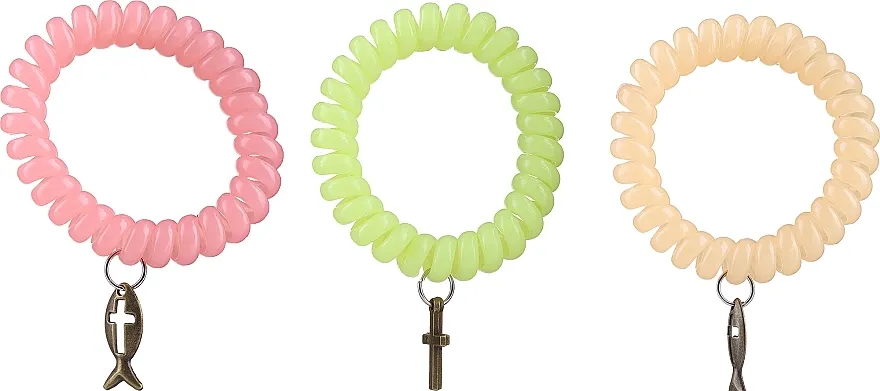 Ronney Professional Funny Ring Bubble Gumice za kosu, 5,5 cm, varijanta 59