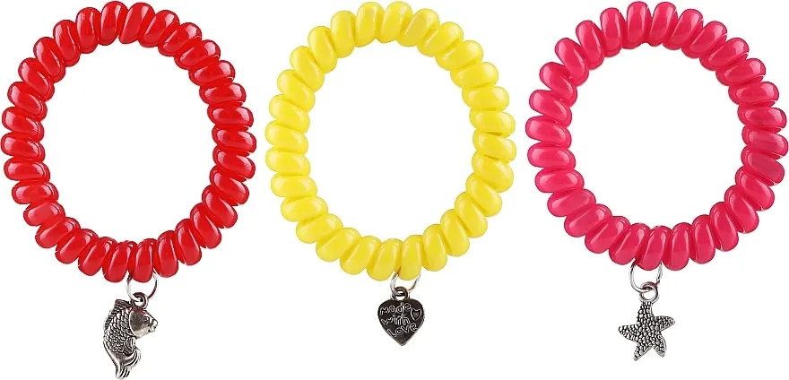 Ronney Professional Funny Ring Bubble Gumice za kosu, 5,5 cm, varijanta 25