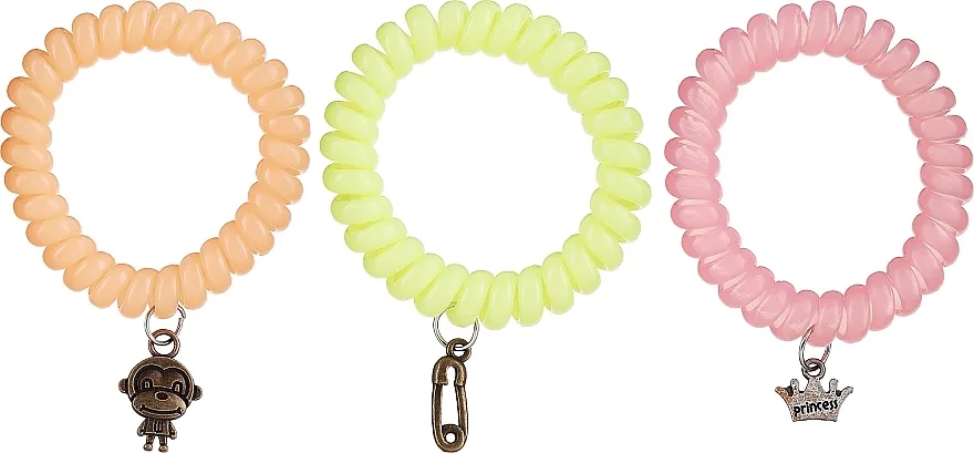Ronney Professional Funny Ring Bubble Gumice za kosu, 5,5 cm, varijanta 6