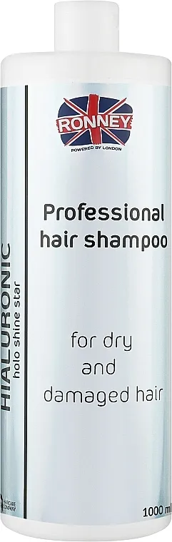 Ronney Professional Holo Shine Star Hialuronic Shampoo Hidratantni šampon sa hijaluronskom kiselinom za suvu i oštećenu kosu