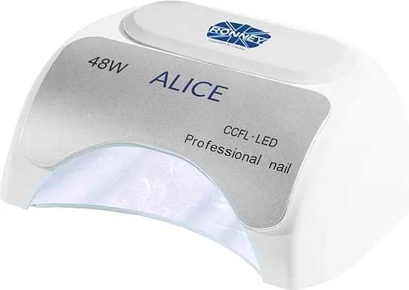 Ronney Professional Profesional Alice Nail CCFL+LED 48w Lamp Lampa CCFL+LED, bijela