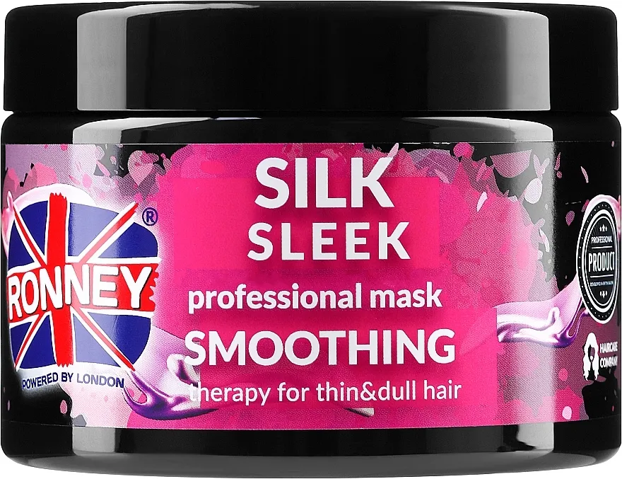 Ronney Professional Silk Sleek Smoothing Mask Maska za kosu s proteinima svile