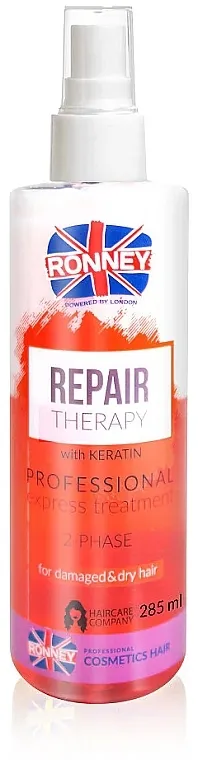 Ronney Repair Therapy Professional Express Treatment 2-Phase Dvofazna magla za oštećenu i suvu kosu