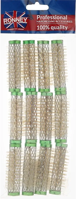 Ronney Wire Curlers Uvijači za kosu15/63 mm, zeleni