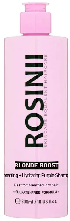 Rosinii Blonde Boost Protecting + Hydrating Purple Shampoo Zaštitni hidratantni ljubičasti šampon