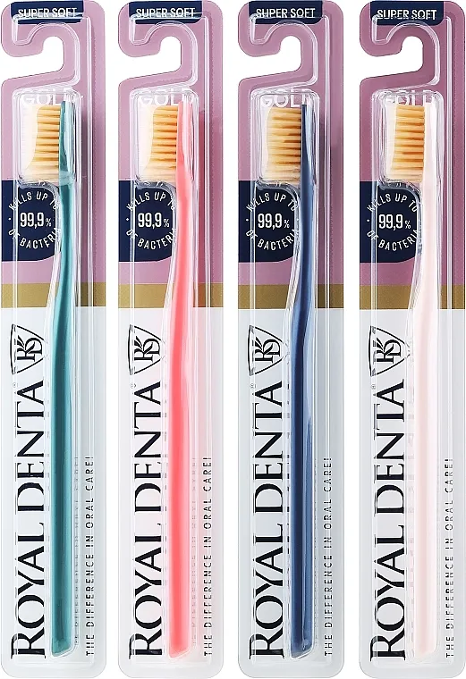 Royal Denta Gold Super Soft (t/brush/4pcs) Set