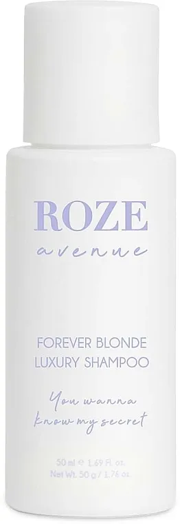 Roze Avenue Forever Blonde Luxury Shampoo Šampon za svetlu kosu, uklanja žutilo kose