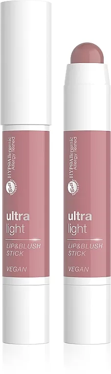 Ruž i rumenilo u stiku Bell Hypoallergenic Ultra Light Lip &amp; Blush Stick