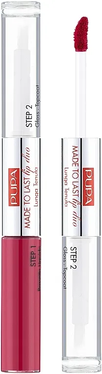 Ruž i sjajilo za usne Pupa Made To Last Lip Duo