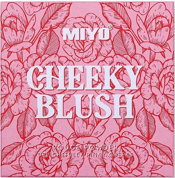 Rumenilo, 9.5 g Miyo Cheeky Blush Rouge Powder Delightfully Pinky Cheeks