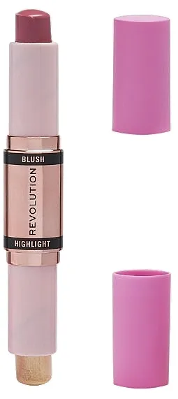 Rumenilo i highlighter u stiku Makeup Revolution Blush &amp; Highlight Stick