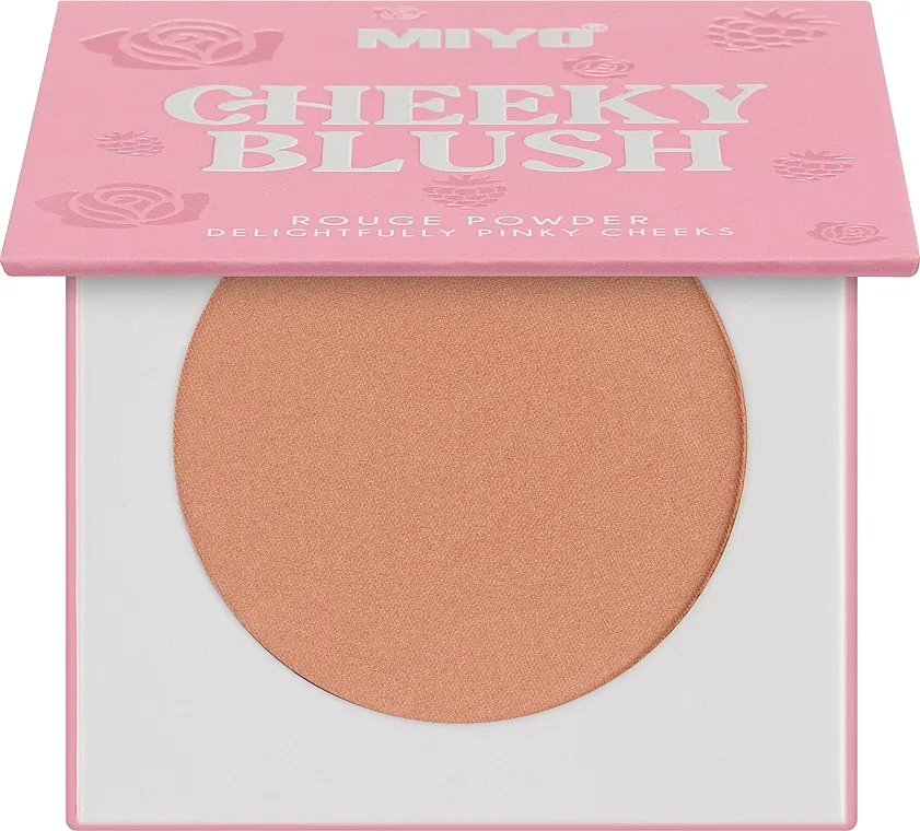 Rumenilo Miyo Cheeky Blush Rouge Powder Delightfully Pinky Cheeks