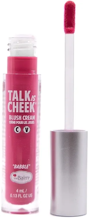 Rumenilo za lice theBalm Talk is Cheek Blush Cream