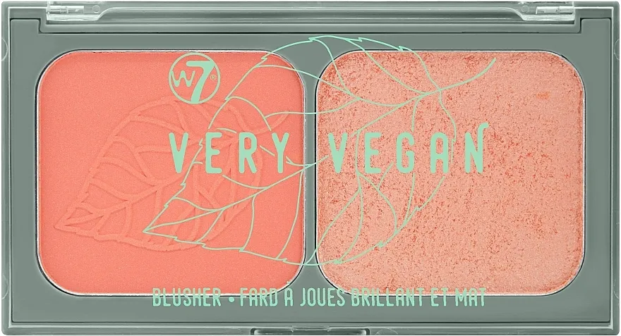 Rumenilo za lice W7 Very Vegan Duo Blusher