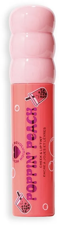 rumenilo za obraze I Heart Revolution Bubble Tea Blush + Lip Tint Nude