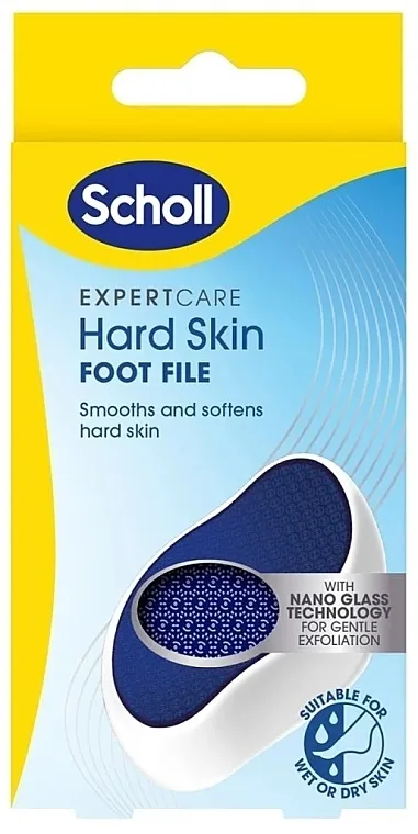 Ručni turpija za stopala sa nanotehnologijom Scholl Expert Care Hard Skin Foot File
