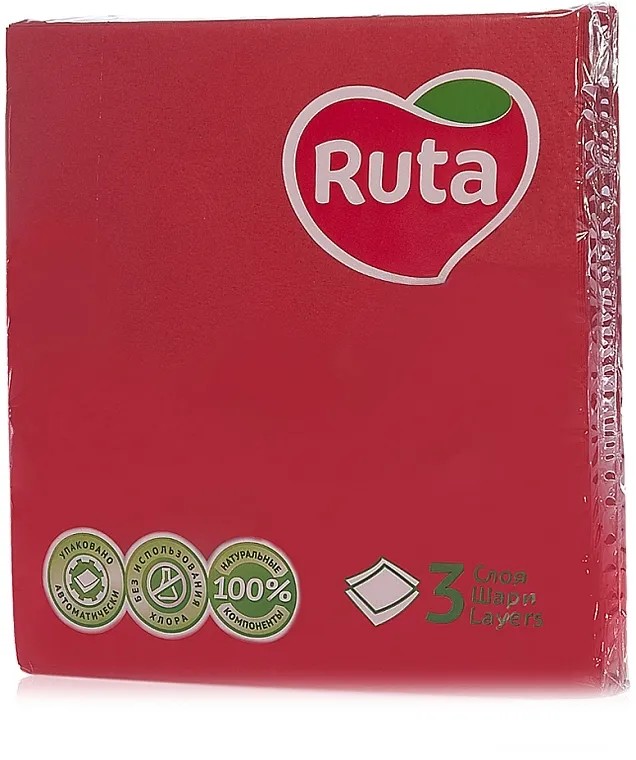 Ruta Color Salvete, crvene