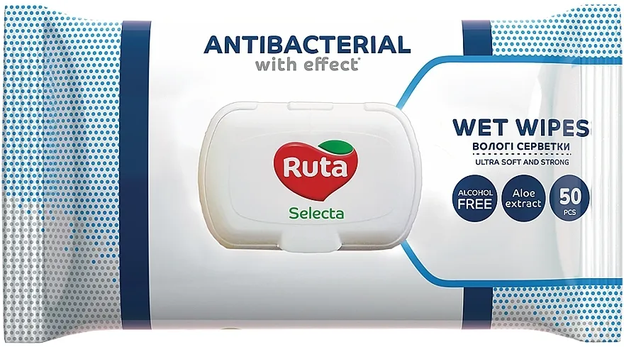 Ruta Selecta Antibacterial Antibakterijske vlažne maramice