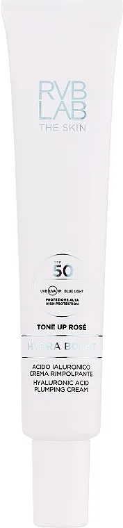 RVB LAB Hydra Boost Hyaluronic Acid Plumping Cream SPF50 Krema za popunjavanje sa hijaluronskom kiselinom