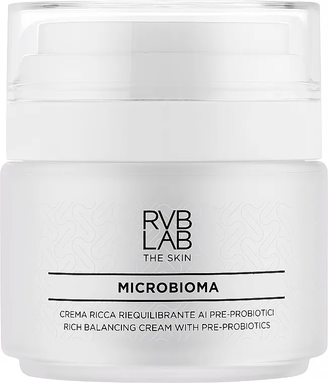 RVB LAB Microbioma Rich Balancing Cream With Pre-Probiotics Koncentrovana hranljiva i obnavljajuća krema za suvu, osetljivu kožu
