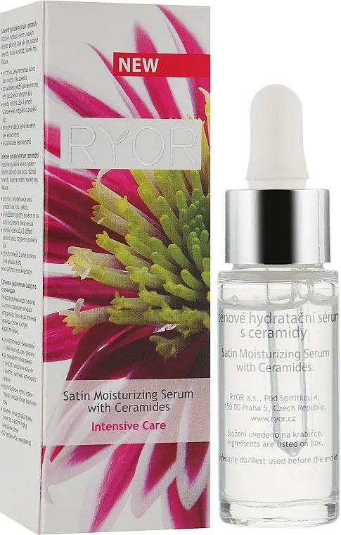 Ryor Intensive Care Satin Moisturizing Serum With Ceramides Satenski hidratantni serum sa ceramidima
